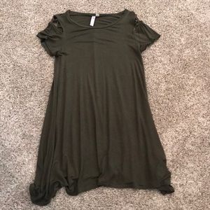 Olive Green Alya Dress Size Medium